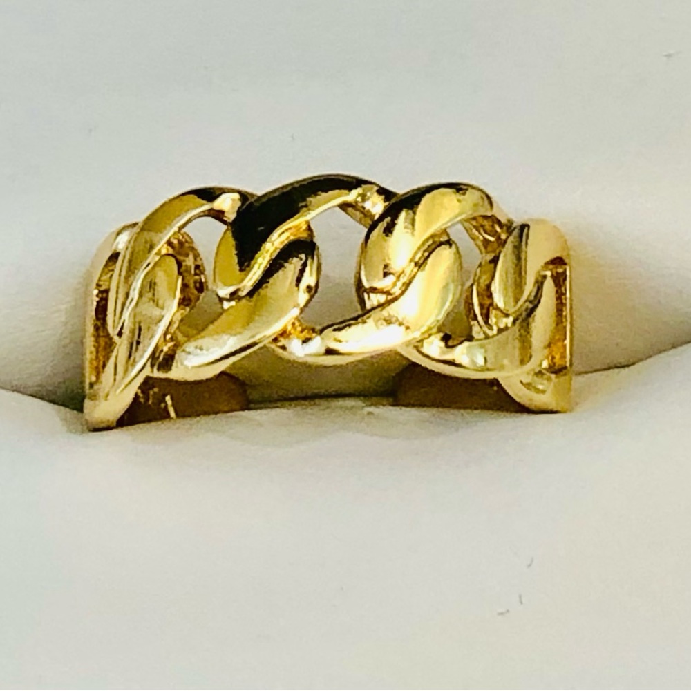925 cuban style ring
